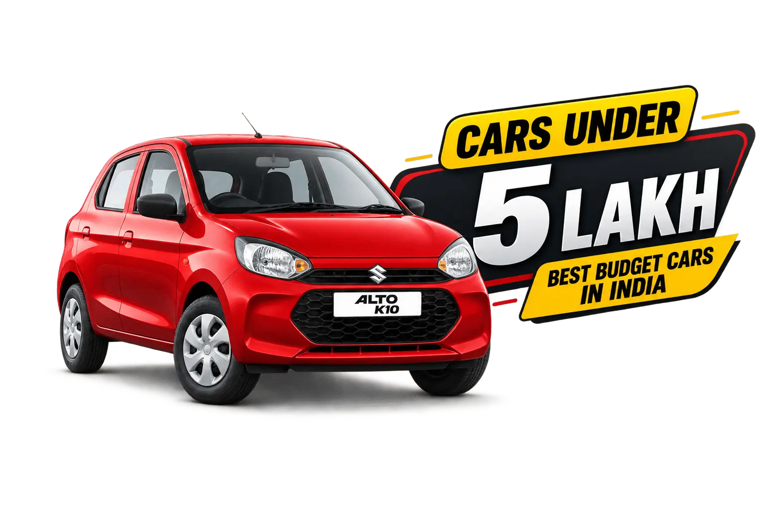 Cars Under 5 Lakh